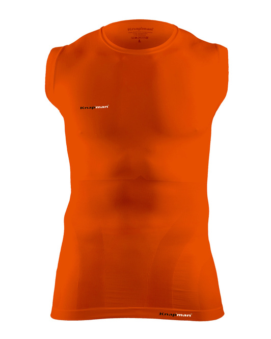 Knap'man Sleeveless Compression Shirt BREEZE Orange