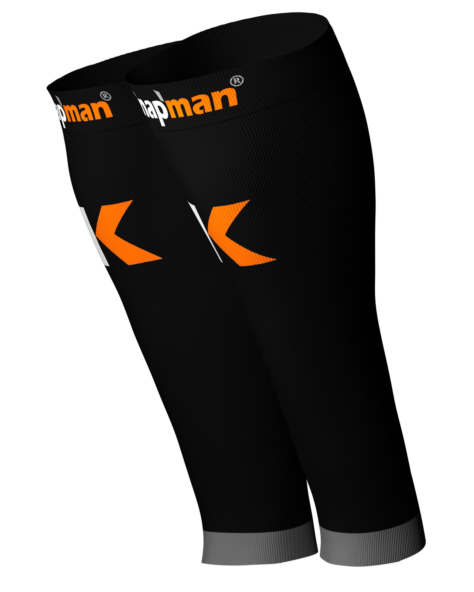 Knap'man Active Strong Compression Calf Sleeves Black