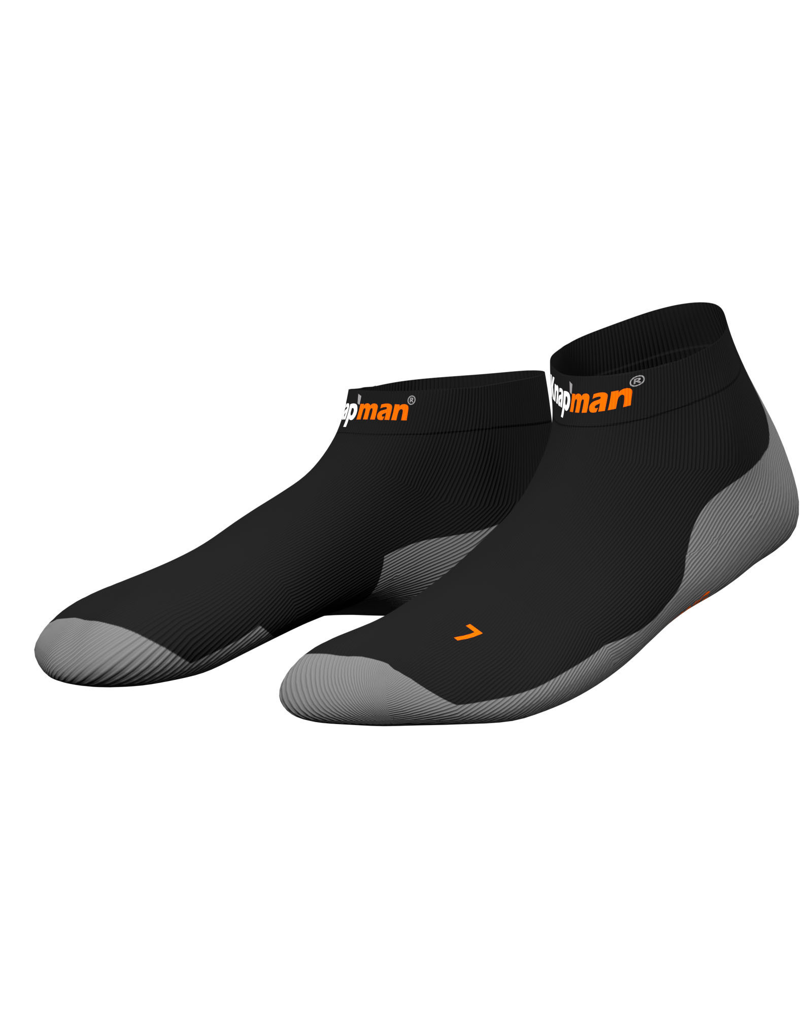 Knap'man Active Strong Compression Ankle Socks black