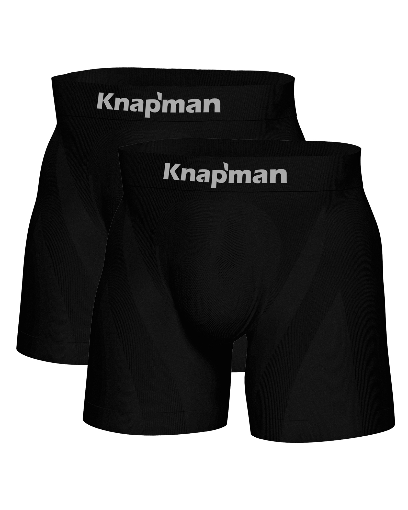 Knapman Ultimate Comfort Boxershort 3.0 Black | Twopack
