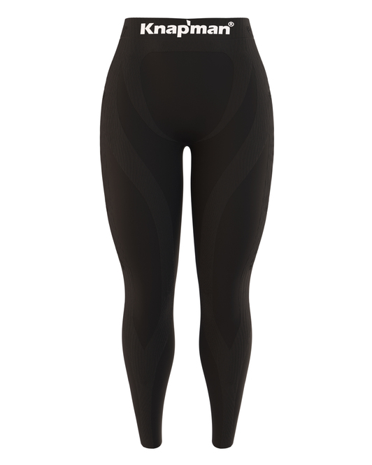 Knap'man FitForm Compression Sports Legging | Black