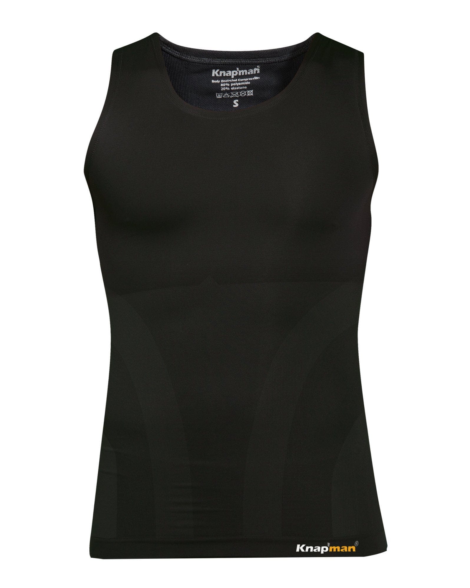 Knap'man compression tank-top black