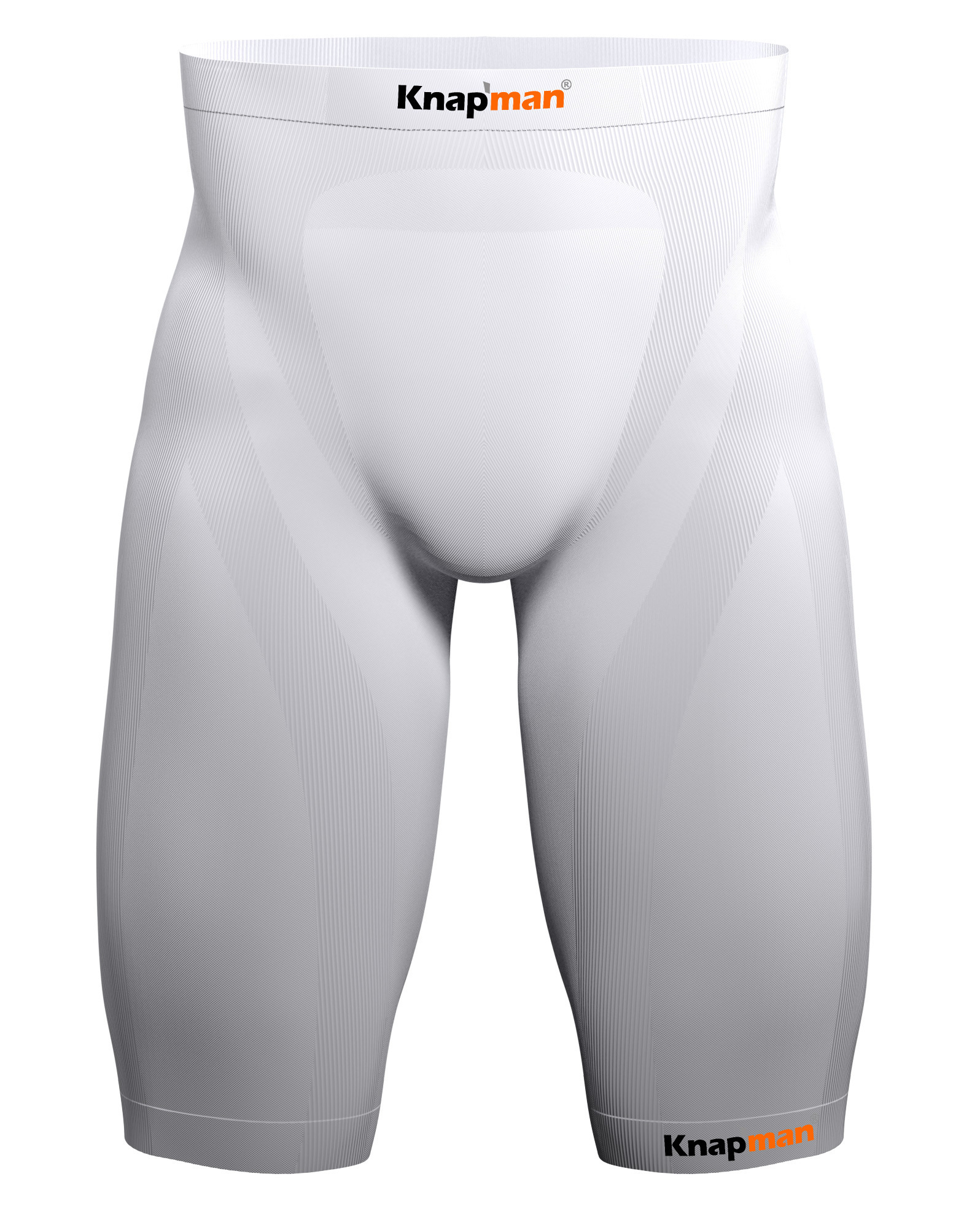 Knap'man Zoned Compression Short USP 25% white